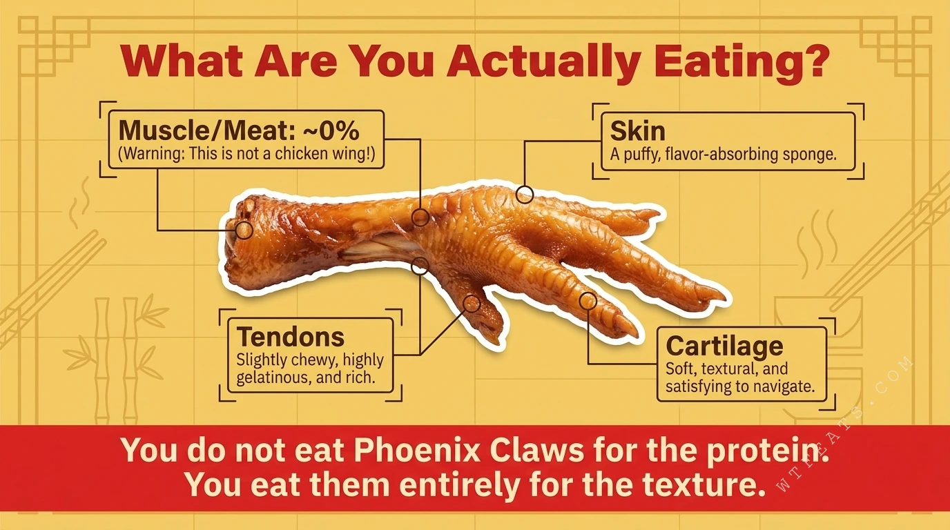 Phoenix claw anatomy illustration